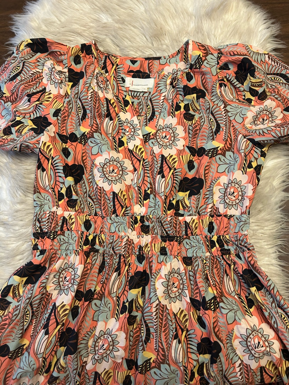 ANTHROPOLOGIE ‘Somerset’ Boho Prairie Tiered Maxi Dress - Picture 5 of 15